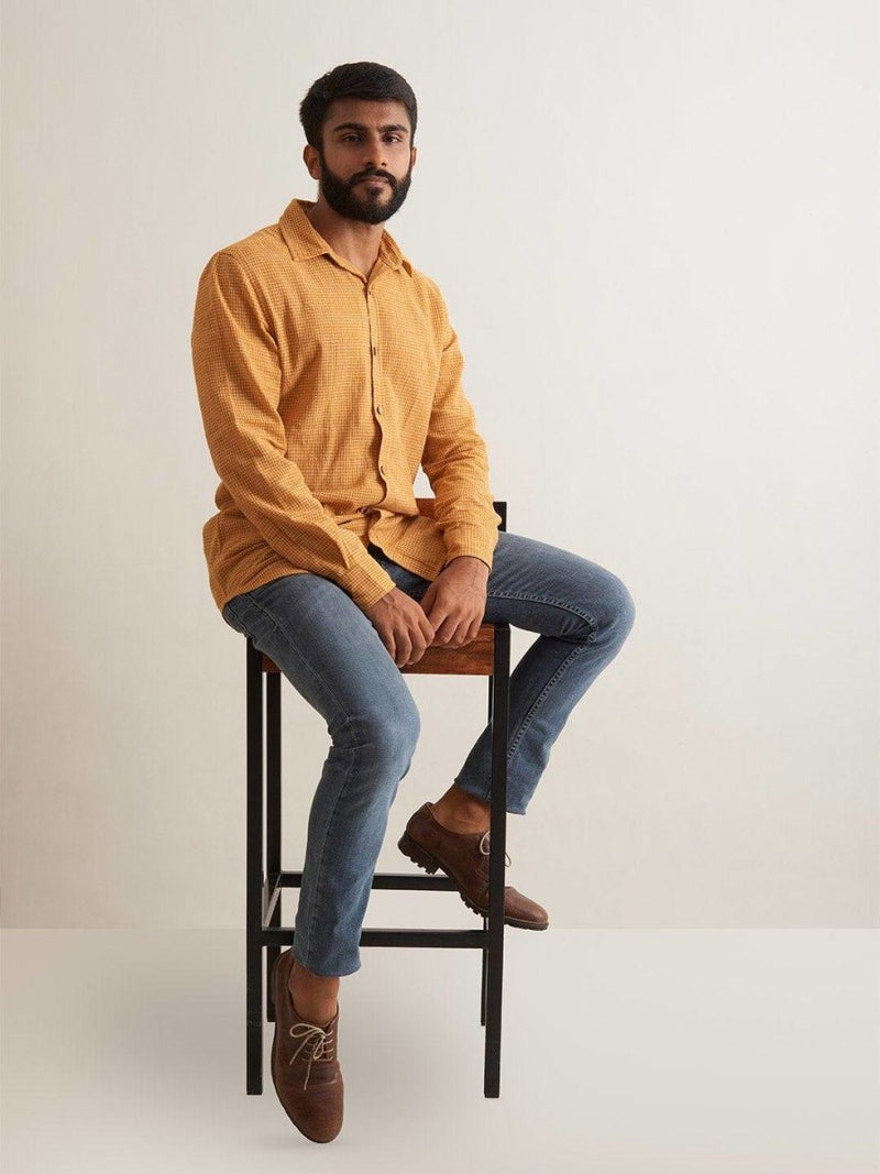 Buy Mellow Sunrise Shirt for Men | Shop Verified Sustainable Mens Shirt on Brown Living™