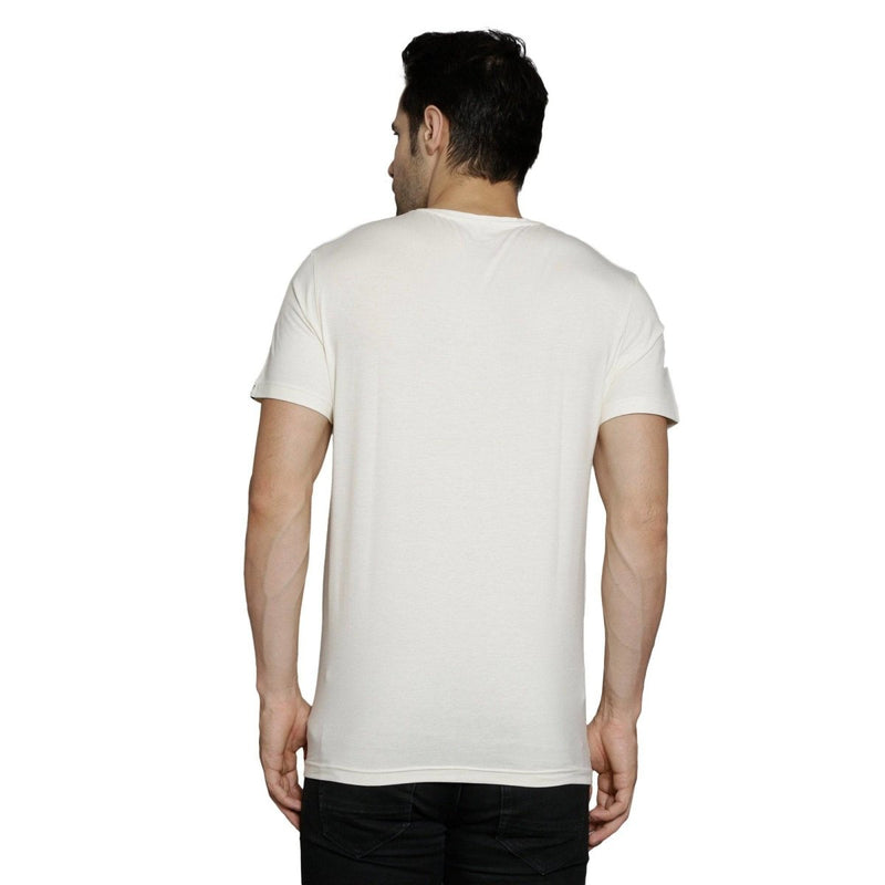 Buy Men's Bamboo Round Neck Half Sleeve Softest Ever T-Shirt White | Shop Verified Sustainable Products on Brown Living