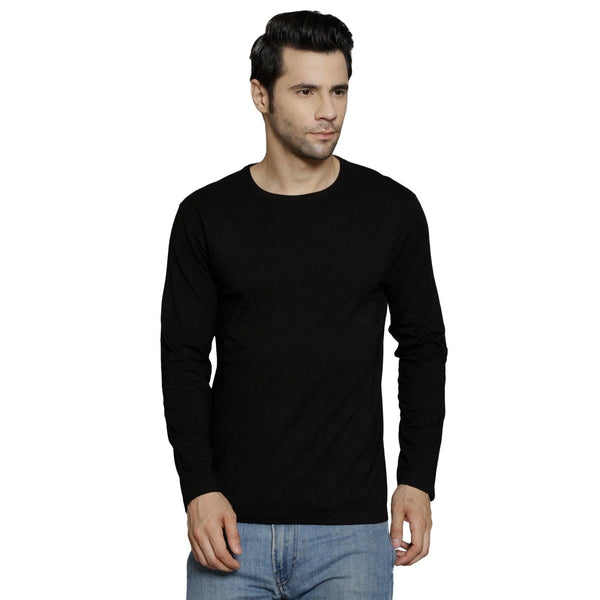 Buy Men's Bamboo Round Neck Long Sleeves Softest T-Shirt (SALE) | Shop Verified Sustainable Products on Brown Living