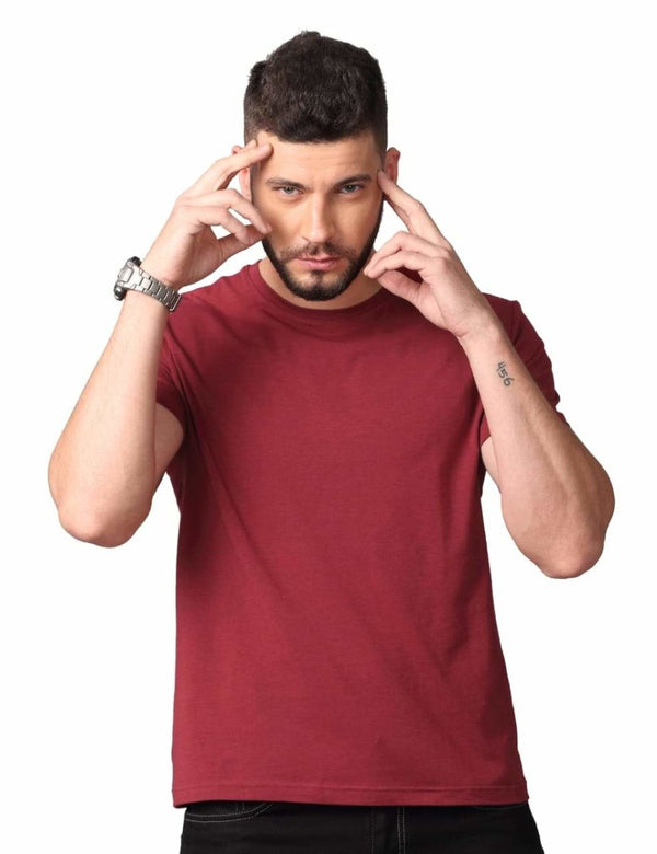 Buy Men's Bamboo Round Neck Softest T-Shirt (Only XL Left-SALE) | Shop Verified Sustainable Products on Brown Living