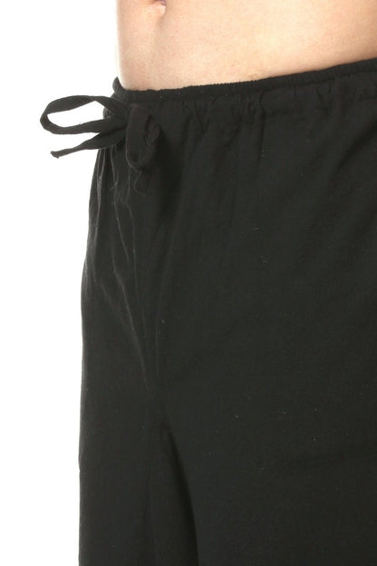 Men's Harem Pack of 2 | Cream & Black | Fits Waist Sizes 28 to 36 Inches | Verified Sustainable by Brown Living™