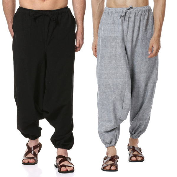 Buy Men's Harem Pant | Grey | Fits Waist Size 26
