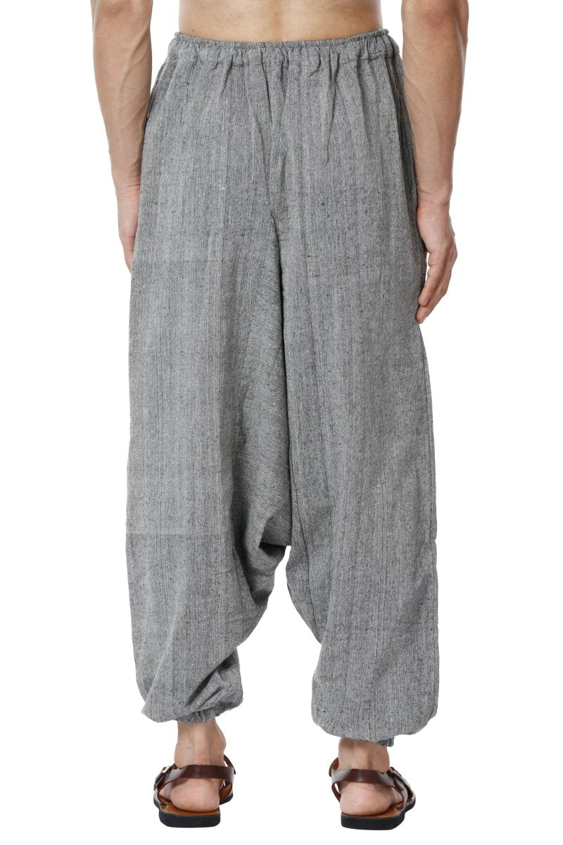 Solid Elastic Waist Harem Pants – Styched Fashion