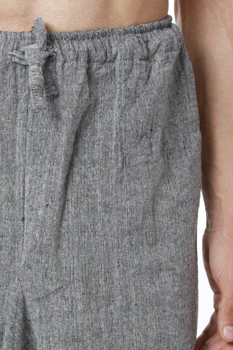 Men's Harem Pants | Grey | Fits Waist Size 28" to 36" | Verified Sustainable by Brown Living™