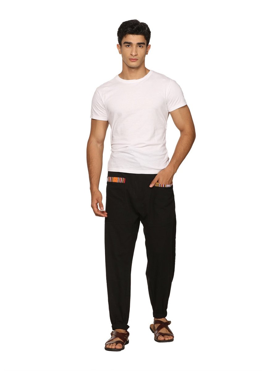 Men's Hopper | Black | Fits Waist Sizes 28 to 38 Inches | Verified Sustainable by Brown Living™