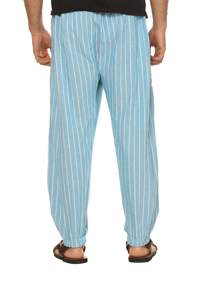 Buy Men's Hopper | Blue Stripes | Fits Waist Sizes 28 to 38 Inches | Shop Verified Sustainable Products on Brown Living