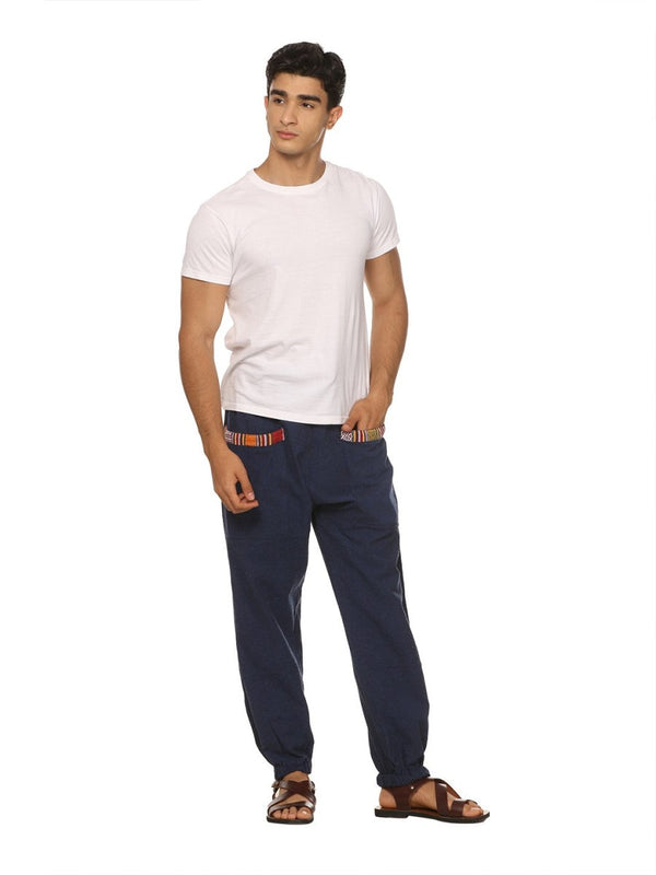 Buy Men's Hopper | Dark Blue | Fits Waist Sizes 28 to 38 Inches | Shop Verified Sustainable Products on Brown Living