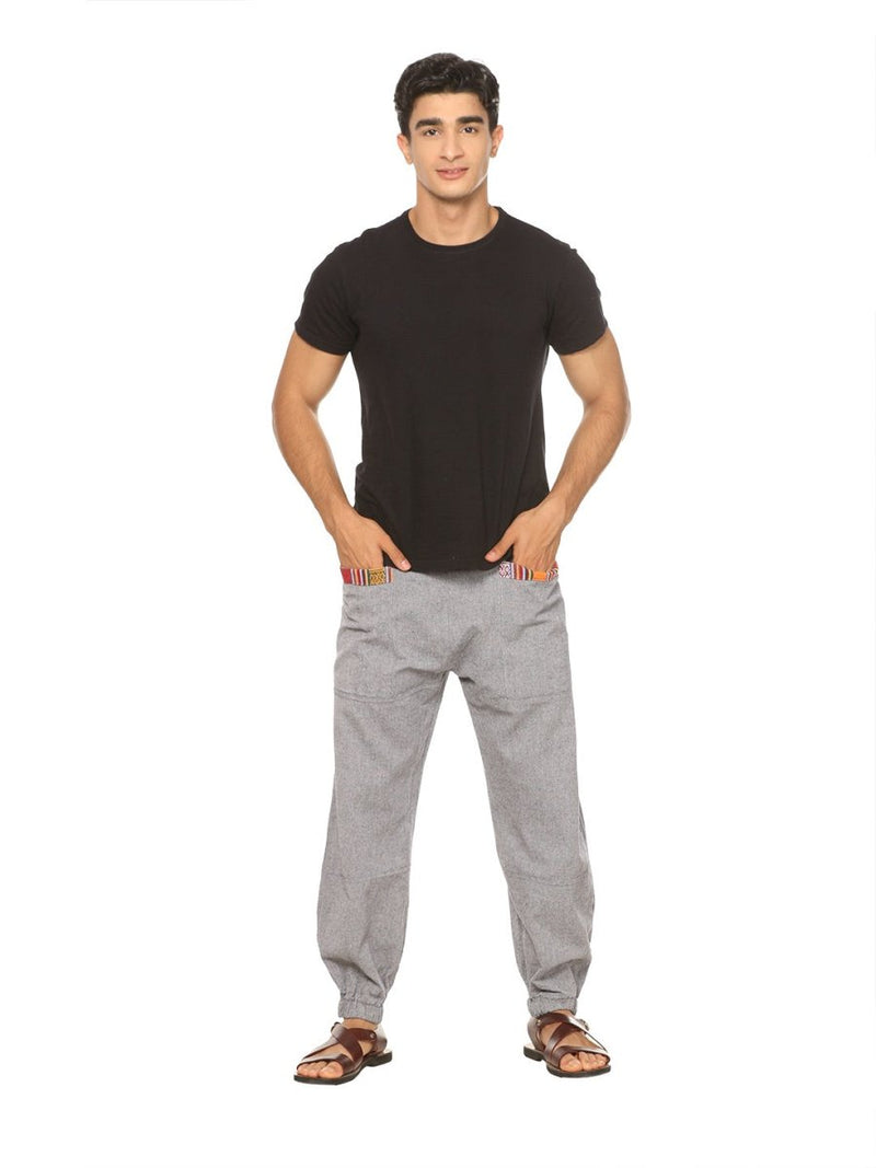 Buy Men's Hopper | Grey | Fits Waist Sizes 28 to 38 Inches | Shop Verified Sustainable Products on Brown Living
