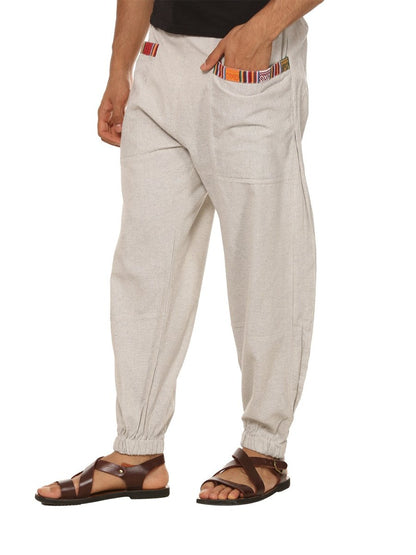 Men's Hopper | Melange Grey | Fits Waist Sizes 28 to 38 Inches | Verified Sustainable by Brown Living™