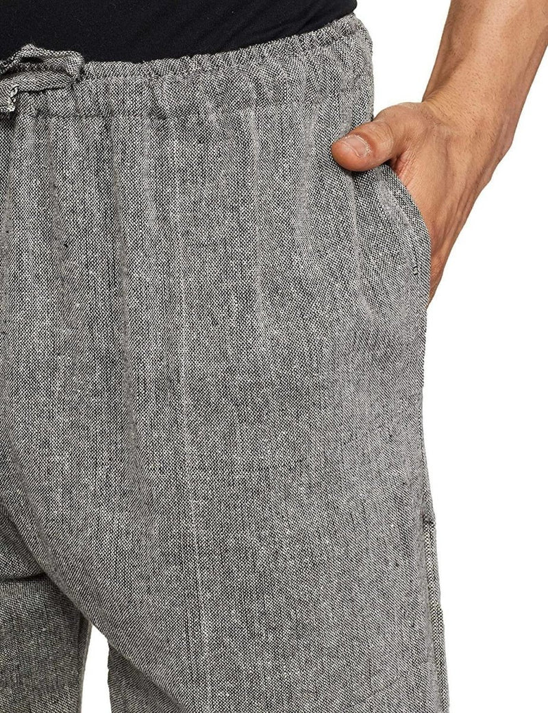 Buy Men's Lounge Pant | Grey | GSM-170 | Free Size | AT1013 | Shop Verified Sustainable Products on Brown Living