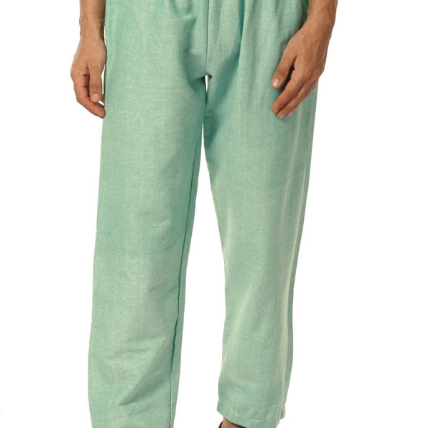 Men s Lounge Pants Green Fits Waist Size 28 to 36