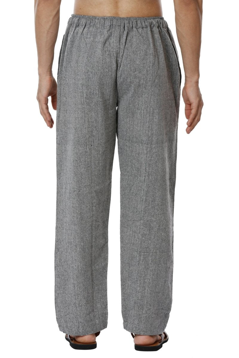 Men's Lounge Pants | Grey | Fits Waist Size 28" to 36" | Verified Sustainable by Brown Living™