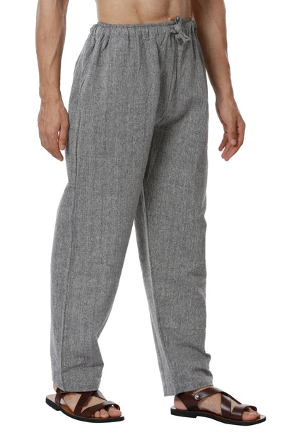 Men's Lounge Pants | Grey | Fits Waist Size 28" to 36" | Verified Sustainable by Brown Living™