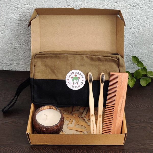 Buy Men's Sustainable Gift Kit - Festive Special Gift kit for Men | Shop Verified Sustainable Gift Hampers on Brown Living™