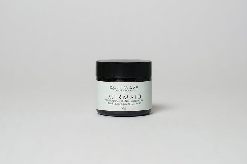Buy Mermaid Detox Mask Super Algae + French Green Clay | Shop Verified Sustainable Face Pack on Brown Living™