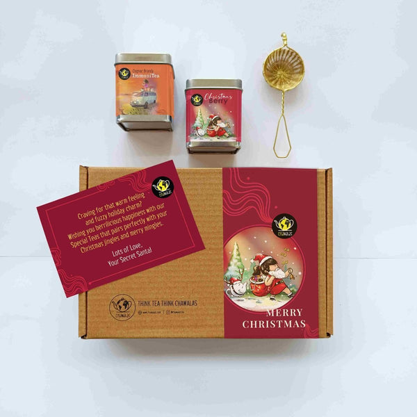 Buy Merry Christmas | Black Tea | Darjeeling Tea | Assam Tea | Christmas Gift | Shop Verified Sustainable Tea on Brown Living™