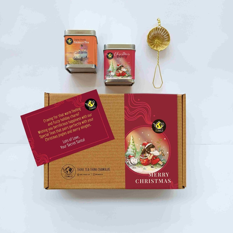 Buy Merry Christmas | Black Tea | Darjeeling Tea | Assam Tea | Christmas Gift | Shop Verified Sustainable Products on Brown Living