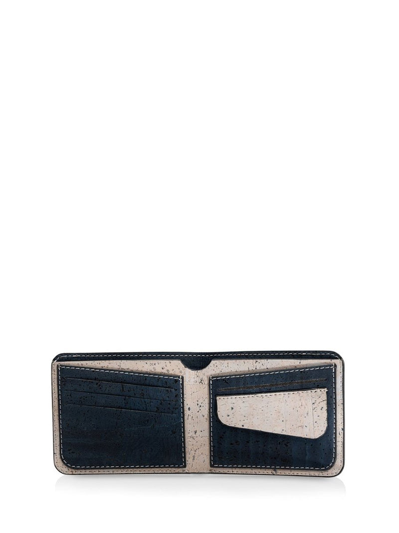 Buy Metsa Bi-fold Wallet - Prussian Blue | Shop Verified Sustainable Products on Brown Living