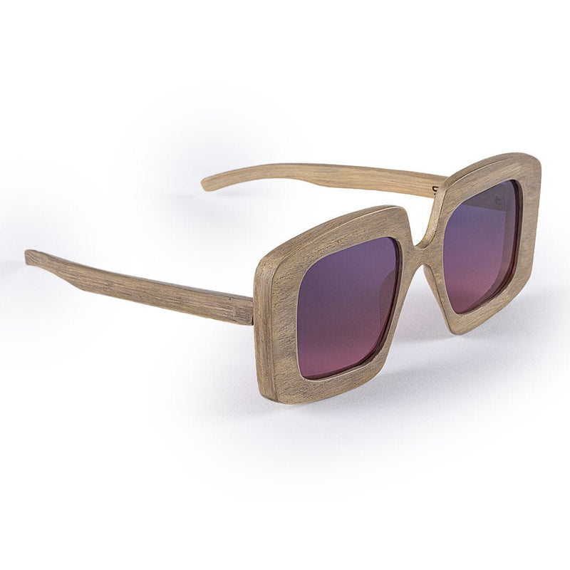 Buy Mezoma Wooden Sunglass - Handcrafted Unisex | Shop Verified Sustainable Womens Accessories on Brown Living™