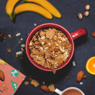 Millet Granola with Cranberries & Almonds - 380g – Cereal & Meusli on Brown Living™. SKU: VRO - 00057. Img 6.