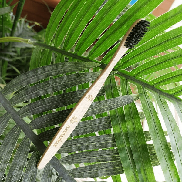 Buy Mindful | Bamboo Toothbrush | 100% Compostable | Shop Verified Sustainable Tooth Brush on Brown Living™