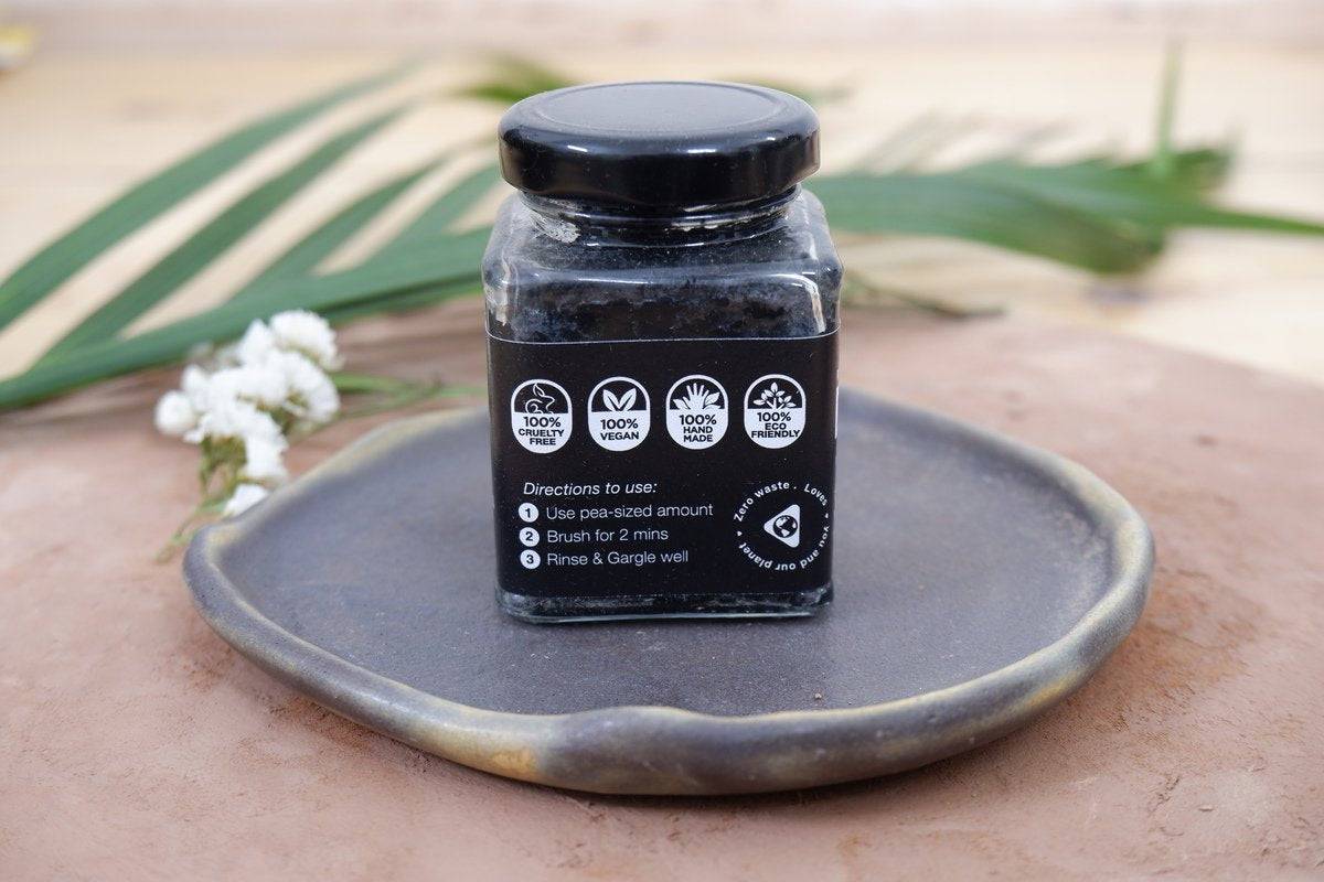 Mineral - Rich Activated Charcoal Toothpaste | Verified Sustainable by Brown Living™