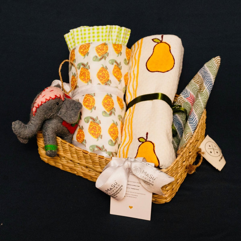 Buy Mini Aloka Baby Hamper- Pears | Shop Verified Sustainable Gift Hampers on Brown Living™
