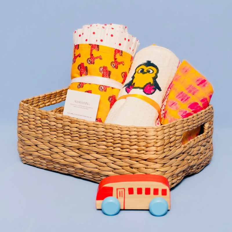 Buy Mini Aloka Baby Hamper- Penguins | Shop Verified Sustainable Products on Brown Living