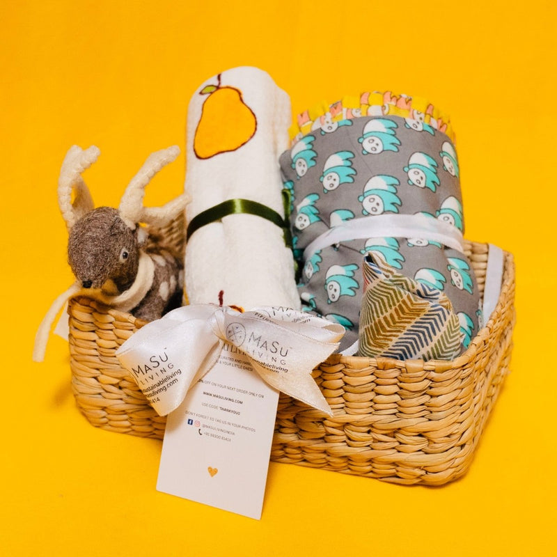 Buy Mini Aloka Baby Hamper Yellow Mellow | Shop Verified Sustainable Products on Brown Living