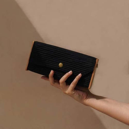 Mini Clutch - Black | Verified Sustainable by Brown Living™