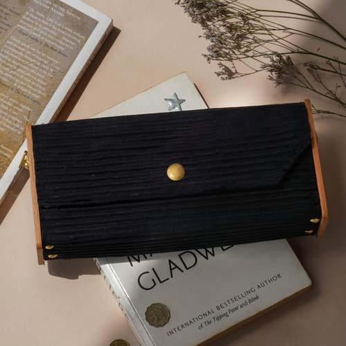 Mini Clutch - Black | Verified Sustainable by Brown Living™