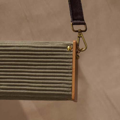 Mini Clutch - Khaki | Verified Sustainable by Brown Living™