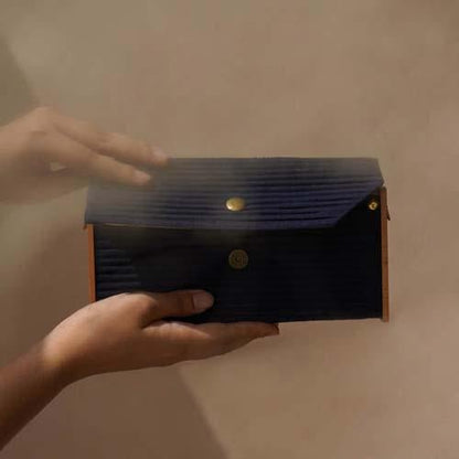 Mini Clutch - Navy Blue | Verified Sustainable by Brown Living™