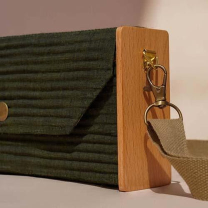 Mini Clutch - Olive | Verified Sustainable by Brown Living™