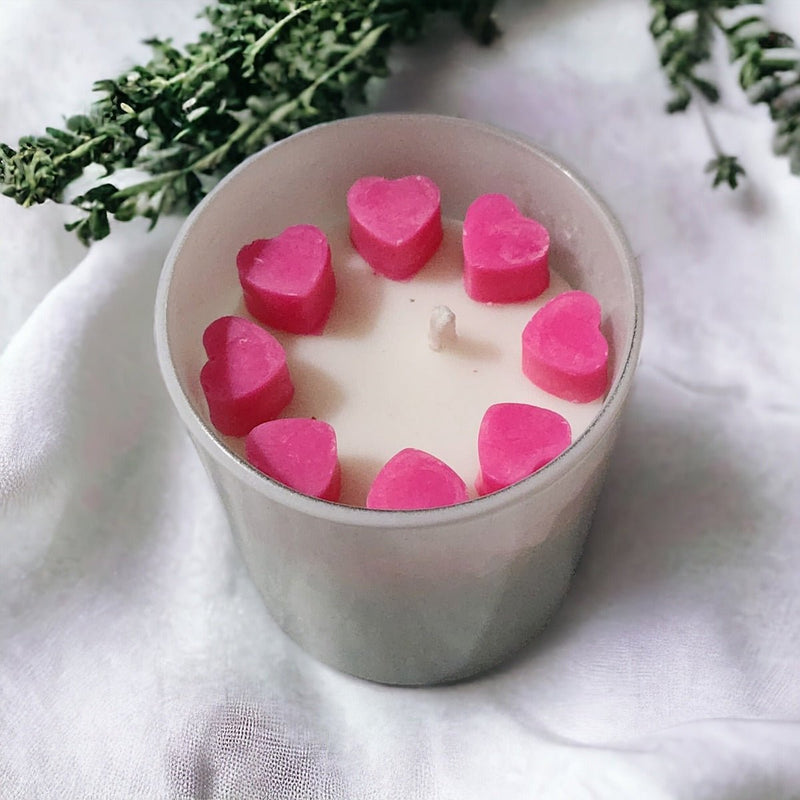 Mini Heart Jar Soy Wax Candle | Verified Sustainable Candles & Fragrances on Brown Living™
