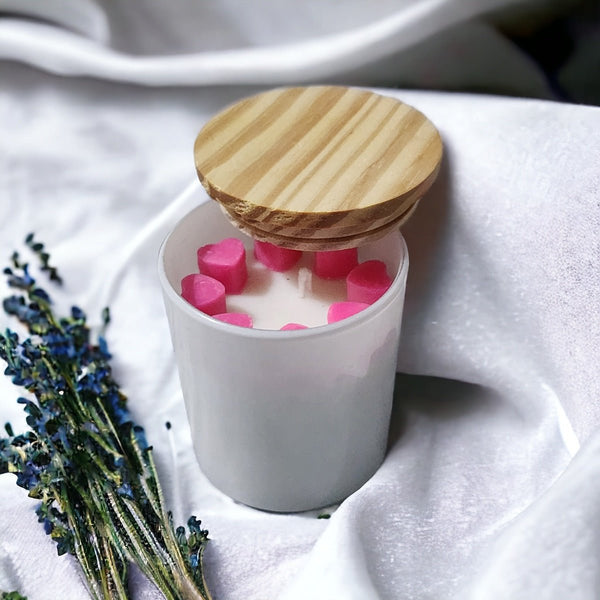 Mini Heart Jar Soy Wax Candle | Verified Sustainable Candles & Fragrances on Brown Living™