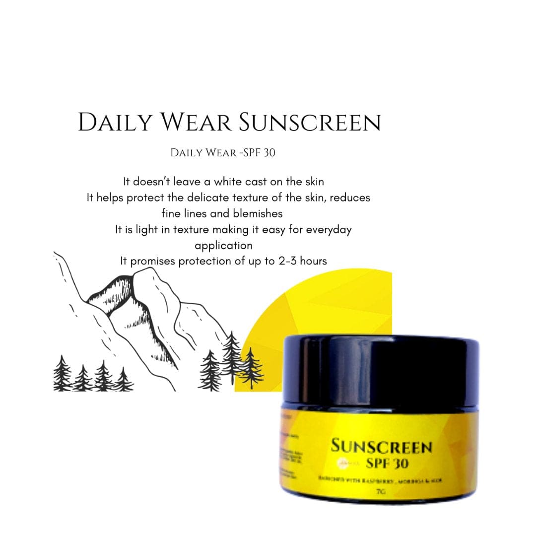 Mini Oxybenzone Free Daily Wear Sunscreen | SPF 30 | 7gm | Verified Sustainable by Brown Living™