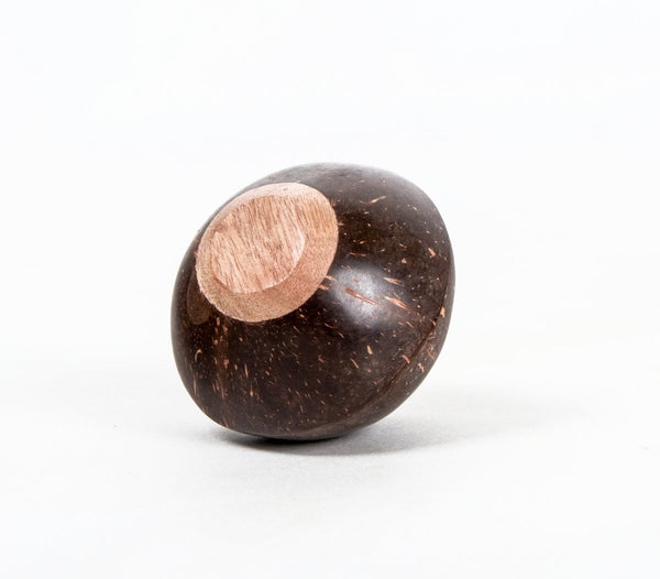 Buy Mini Round Shaped Coconut Shaker - Percussion instrument for Musicians, Children & for Sound healing | Shop Verified Sustainable Musical Instruments on Brown Living™