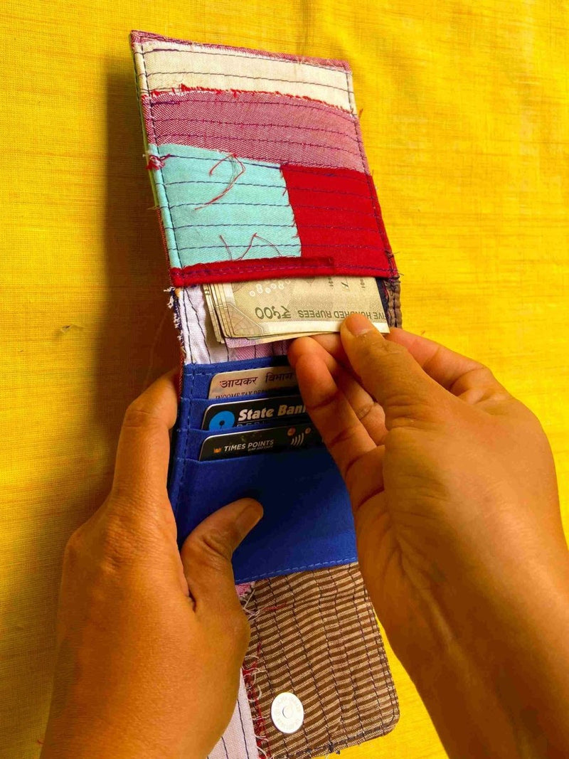 Buy Mini Wallet - Splash of Colours | Shop Verified Sustainable Womens Wallet on Brown Living™
