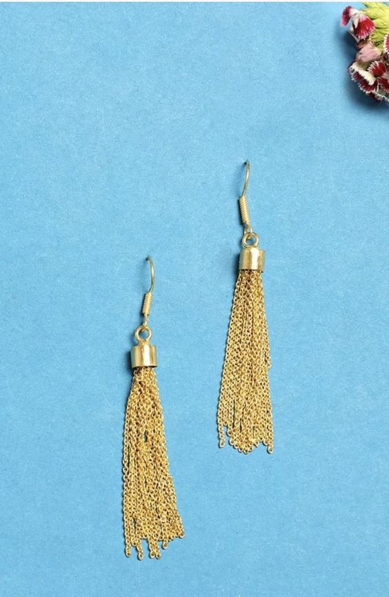 Minimal Brass Earrings | Verified Sustainable Womens Jewellery on Brown Living™
