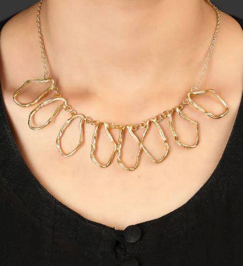 Buy Minimal Handcrafted Brass Necklace | Shop Verified Sustainable Products on Brown Living