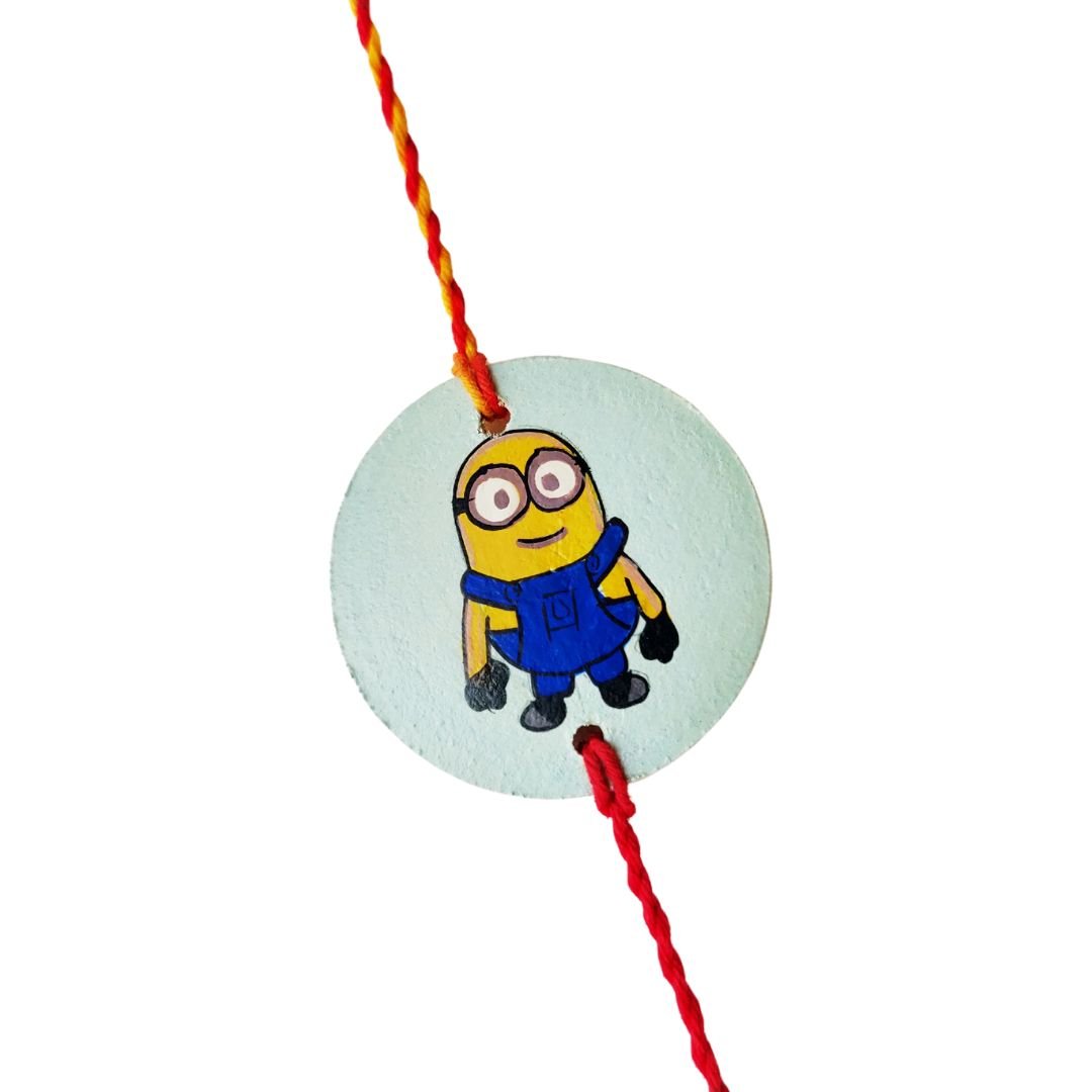 Minion Plantable Rakhi Family Box | Pair of 2 Rakhi | Verified Sustainable by Brown Living™