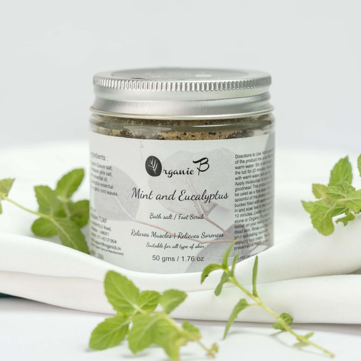 Mint & Eucalyptus Bath Salt | Verified Sustainable by Brown Living™