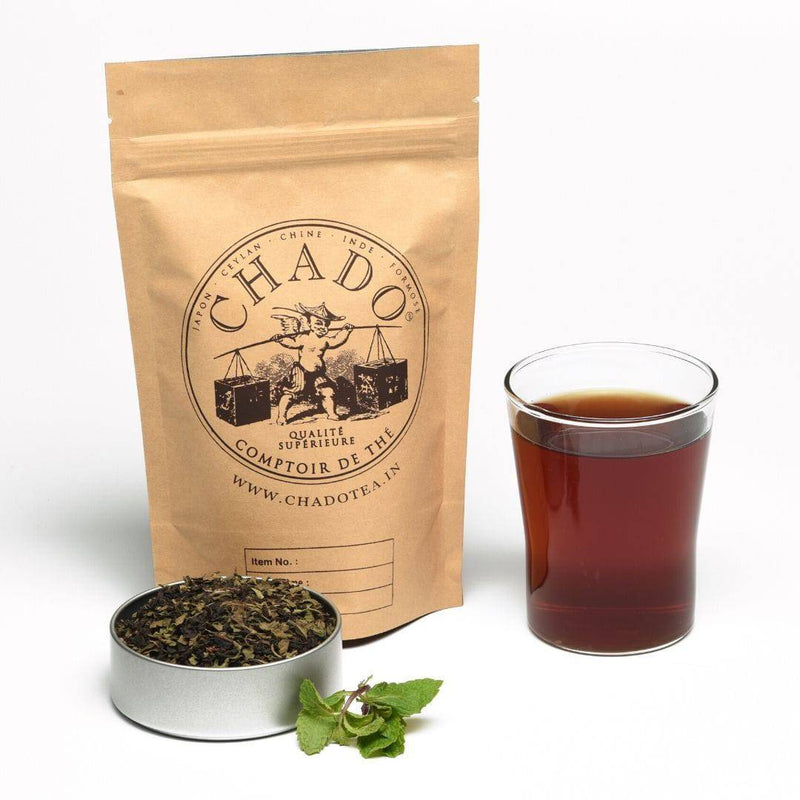 Buy Mint Flavored Tea with Mint leaves - 50g | Shop Verified Sustainable Tea on Brown Living™