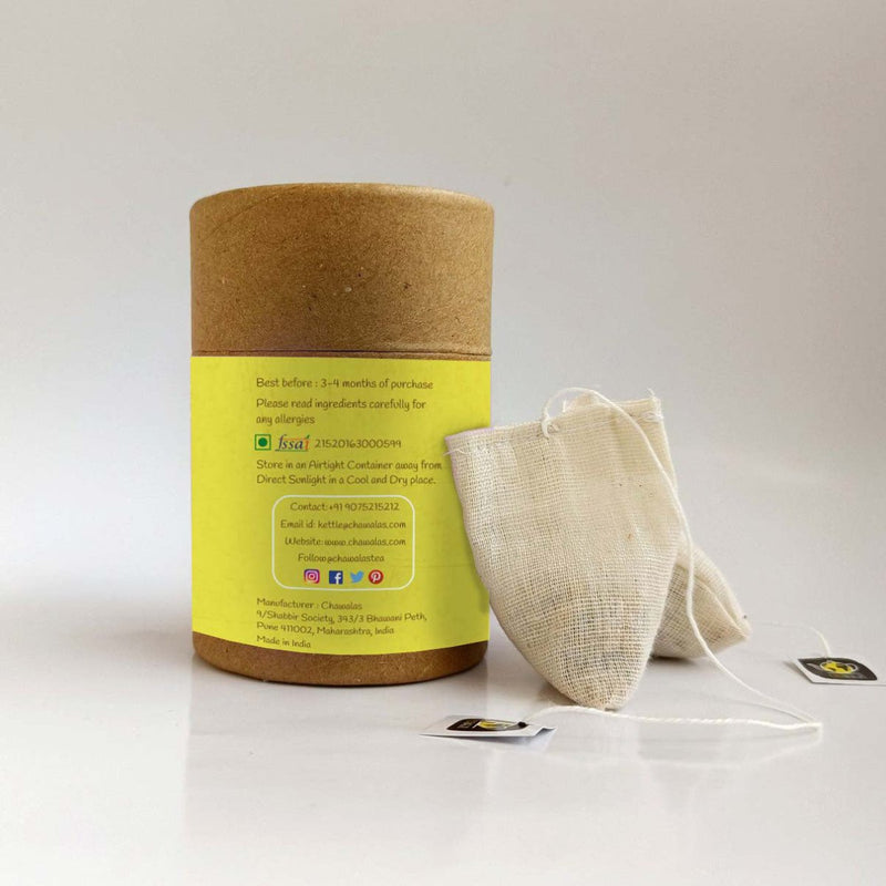 Buy Mint & Ginger |Immunity Tea Bags- 18gms | Shop Verified Sustainable Tea on Brown Living™