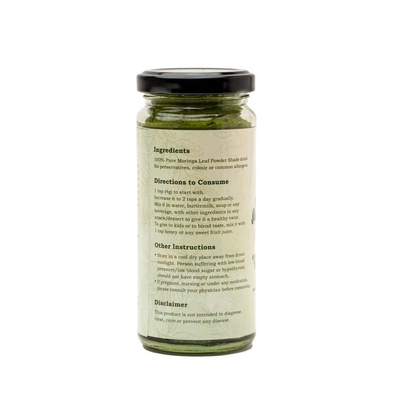 Buy Miracle Moringa Powder - 120 g | Shop Verified Sustainable Powder Drink Mixes on Brown Living™