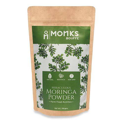 Buy Miraculous Moringa Powder - 200gm | Shop Verified Sustainable Powder Drink Mixes on Brown Living™