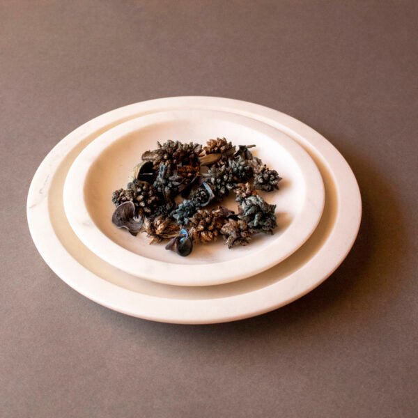 Buy Mishmash Marble Multipurpose Plate | Shop Verified Sustainable Decor & Artefacts on Brown Living™
