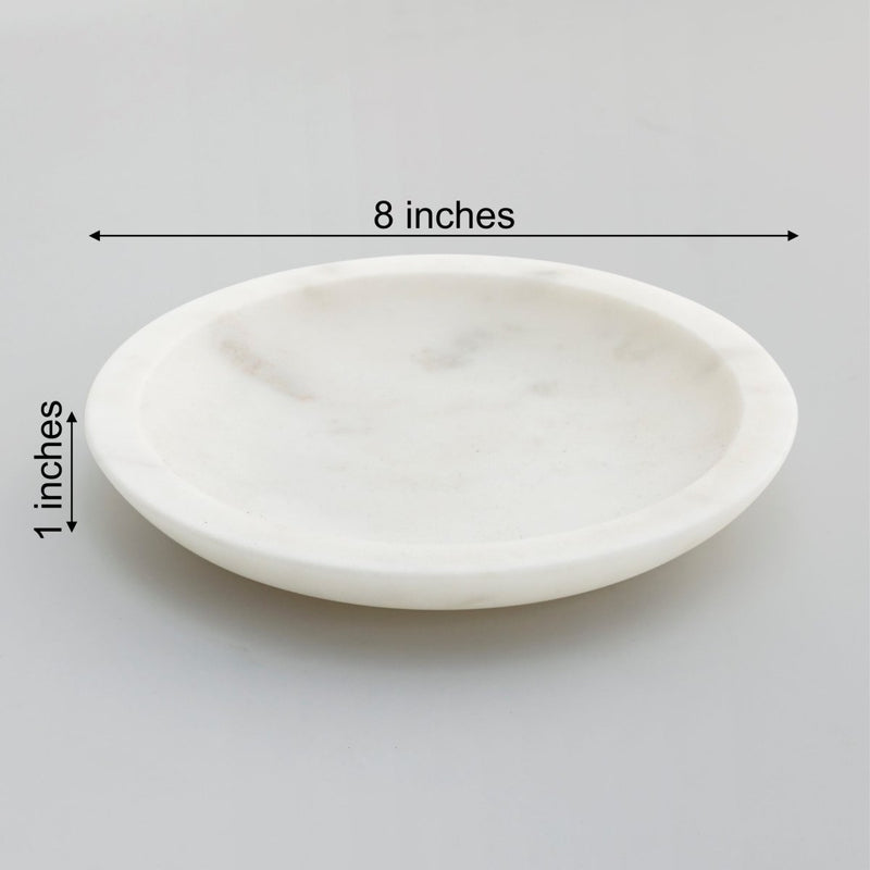 Mishmash Marble Multipurpose Plate | Verified Sustainable by Brown Living™