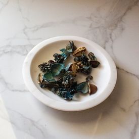 Mishmash Marble Potpourri Plate | Verified Sustainable by Brown Living™